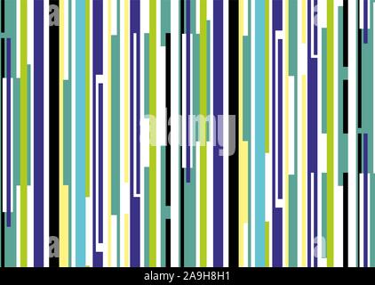 Colorful lines Seamless Pattern. Modern dynamic lines colorful geometric background. Vector Stock Vector