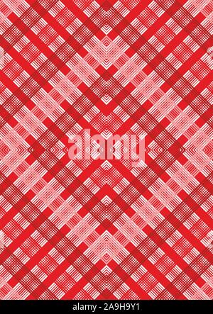 Plaid pattern. Template for clothing fabrics. Red Lumberjack. Seamless tartan flannel shirt print. Christmas decorative background - Vector Stock Vector