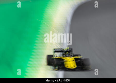 Sao Paulo, Brazil. 15th Nov 2019. Nico Hulkenberg (GER) during the Formula 1 2018 Brazilian Grand Prix held at the Interlagos Circuit in São Paulo, SP. (Photo: Victor Eleutério/Fotoarena) Credit: Foto Arena LTDA/Alamy Live News Stock Photo