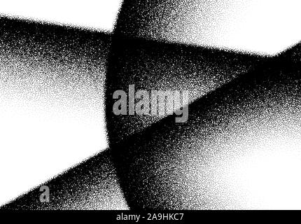 Abstract background with layers of scattered dots Stock Vector