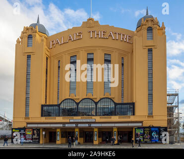 Palais Theatre concert and entertainment venue in St Kilda Melbourne Victoria Australia. Stock Photo