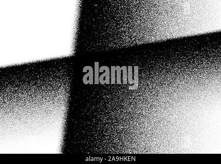 Abstract background with layers of scattered dots Stock Vector