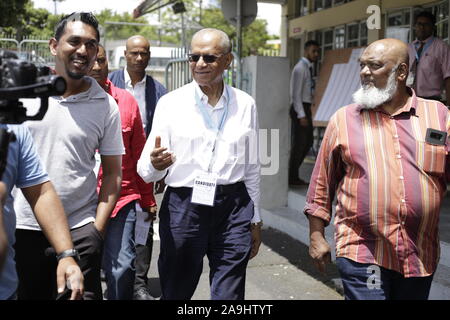 Dr. Navinchandra Ramgoolam, GCSK, FRCP (born 14 July 1947) is a Mauritian politician who was Prime Minister of Mauritius from 2005 to 2014 and leader Stock Photo