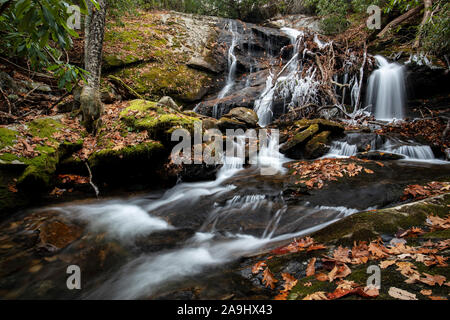 Dill Falls on Tanasee Creek - Nantahala National Forest, Canada, North ...