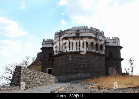 Devgiri fort or Daulatabbad Fort, Daulatabad, Aurangabad, Maharashtra Stock Photo