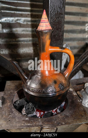 Coffee Ceremony, Harar, Ethiopia Stock Photo - Alamy