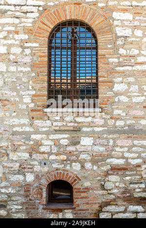 Abstract Ancient Building Houses Windows Details Photo Stock Photo - Alamy