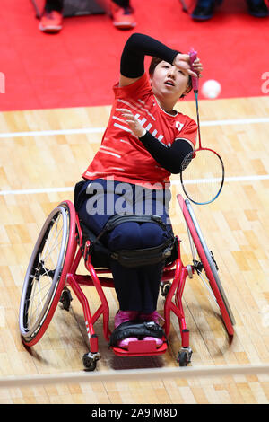Tokyo, Japan. 15th Nov, 2019. Daisuke Fujihara (JPN) Badminton : HULIC ...