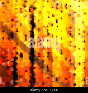 Yellow and orange colored abstract background. Stock Photo
