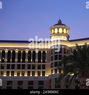 USA, LAS VEGAS-CIRCA AUGUST 2019--the strip of las vegas Stock Photo