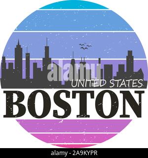 Premium Vector  Boston massachussets typography tshirt design