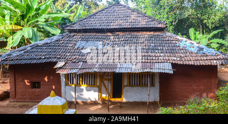 Rural house in India Stock Photo