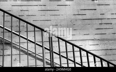 WA17317-00...WASHINGTON - Graphic view in railings in Seattle. Stock Photo