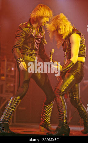 Judas Priest, The Rainbow Theatre 1980 Stock Photo - Alamy
