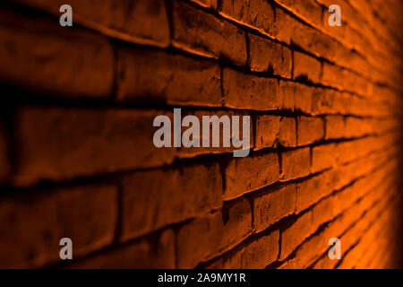 Red brick wall texture background Stock Photo