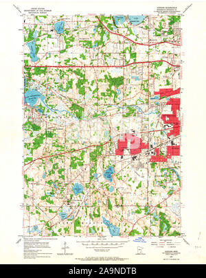 Usgs Topo Map Minnesota Mn Hopkins 804699 1954 24000 Restoration 2a9ndtb 