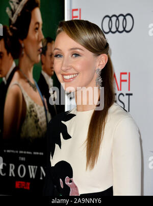 Erin Doherty at 'The Crown' Gala Screening and Tribute to Peter Morgan
