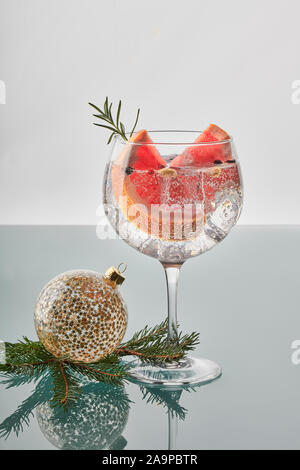 Gin tonic' navideño 'Clear & Light