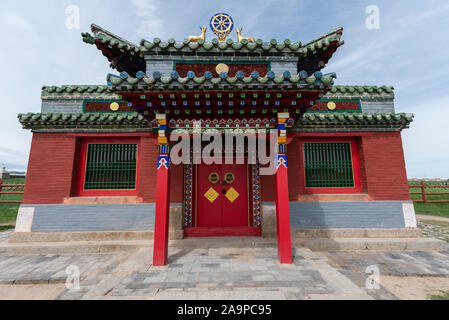 Erdene Zuu monastery in Kharkhorin, Mongolia Stock Photo