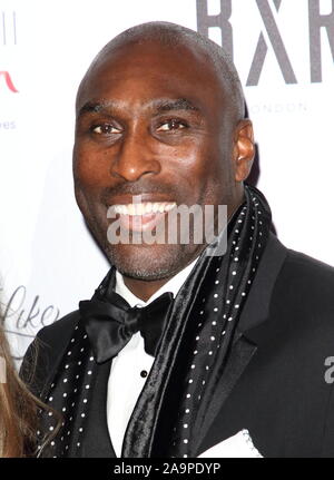 London, UK. 16th Nov, 2019. Sol Campbell attends the Caudwell Children Float Like A Butterfly Ball at the Grosvenor House in London. Credit: SOPA Images Limited/Alamy Live News Stock Photo