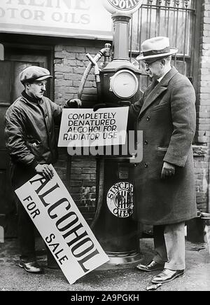 Prohibition times in America in the 30s Stock Photo