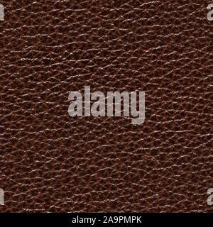 Stylish lackered leather background in brown tone. Stock Photo