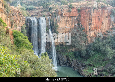 The Elands River Waterfall At Waterval Boven In Mpumalanga, South ...