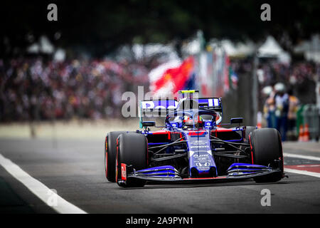 Sao Paulo, Brazil. 16th Nov, 2019. 10 GASLY Pierre (fra), Scuderia Toro Rosso Honda STR14, action during the 2019 Formula One World Championship, Brazil Grand Prix from November 15 to 17 in Sao Paulo, Brazil - | usage worldwide Credit: dpa/Alamy Live News Stock Photo