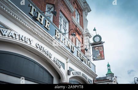 The Blind Beggar public house, Whitechapel Road Whitechapel, London, E1, U.K. Stock Photo