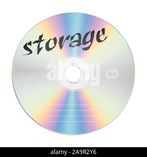 An image of a security compact disc storage Stock Photo - Alamy