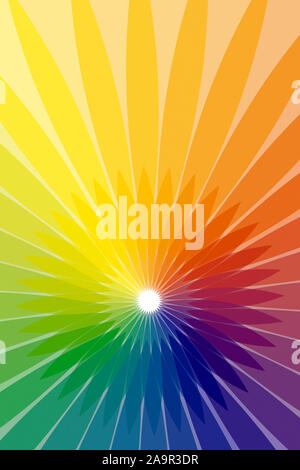 An image of a nice rainbow color background Stock Photo