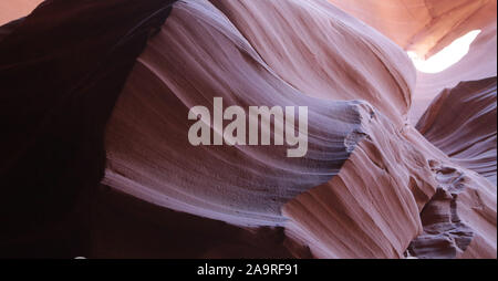 in USA  antilope canyon  national  park the beauty of amazing nature tourist destination Stock Photo