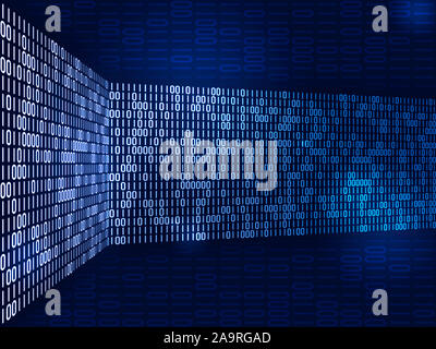 An image of a nice binary futuristic background Stock Photo