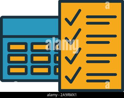 Tasks To Do icon. Simple element from productivity icons collection. Creative Tasks To Do icon ui, ux, apps, software and infographics Stock Vector
