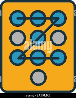 Access Code icon. Simple element from security icons collection ...