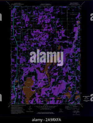 Stacy, Minnesota, map 1974, 124000, United States of America by