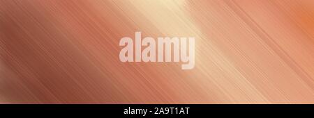 horizontal background banner with dark salmon, brown and wheat colors and space for text and image. Stock Photo