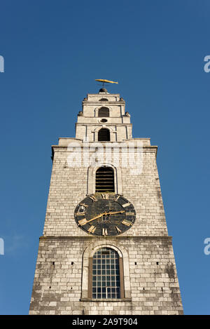 Cork City, Ireland, Mangan clock, square tower, Shandon Steeple, St. Anne's Church, Four Face Liar, Shandon Bell Tower, St. Anne's Church Cork City Stock Photo