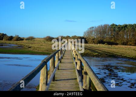 Aberlady Bay Scotland Stock Photo