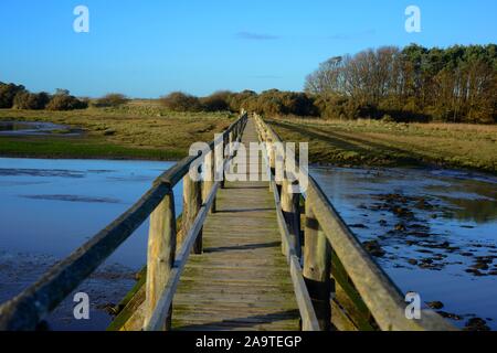 Aberlady Bay Scotland Stock Photo