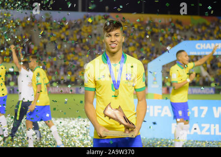 Lázaro é o oitavo campeão mundial sub-17 pela Seleção a deixar o