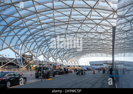 Hartsfield-Jackson Atlanta International Airport Domestic Terminal North. (USA) Stock Photo