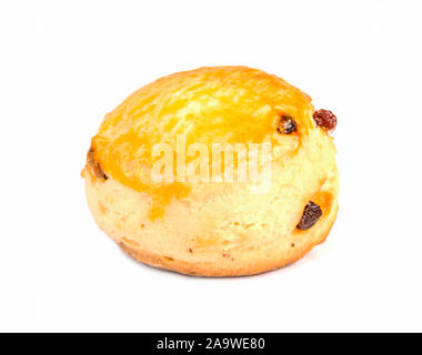 scone isolated on white background Stock Photo