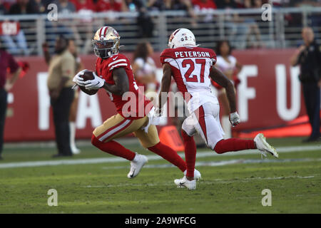 Arizona Cardinals cornerback Kevin Peterson (27) lines up against