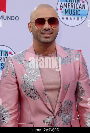 Latin American Music Awards 2019 held at the Dolby Theatre in Hollywood, California. Featuring: Wisin Where: Los Angeles, California, United States When: 17 Oct 2019 Credit: Adriana M. Barraza/WENN.com Stock Photo