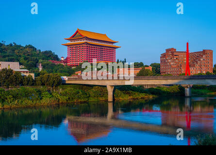 The Grand hotel in Taipei Taiwan Stock Photo