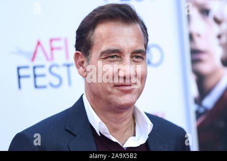 Hollywood, United States. 17th Nov, 2019. HOLLYWOOD, LOS ANGELES, CALIFORNIA, USA - NOVEMBER 17: Actor Clive Owen arrives at the AFI FEST 2019 - Premiere Of Sony Pictures Classics' 'The Song Of Names' held at the TCL Chinese Theatre IMAX on November 17, 2019 in Hollywood, Los Angeles, California, United States. (Photo by Xavier Collin/Image Press Agency) Credit: Image Press Agency/Alamy Live News Stock Photo