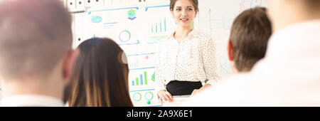 Smart woman in office Stock Photo