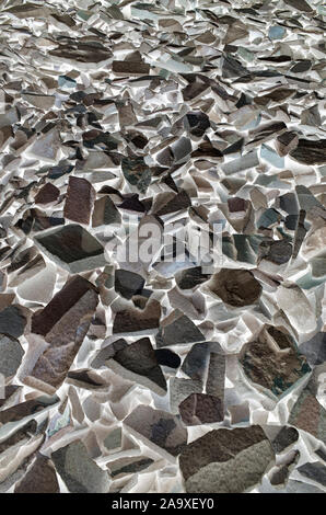 Giffer Rocks Inverted image of rock pile, along the Pacific Crest Trail, Goat Rocks ...