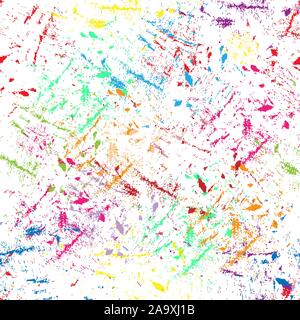 Seamless abstract background with dabs of colored paint. Solution for textiles, packaging, paper printing, simple backgrounds and texture. Stock Vector